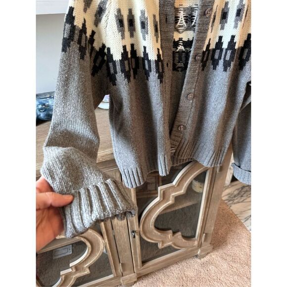 Kule The Freya Cardigan in Heather Grey Size Small - Picture 5 of 10